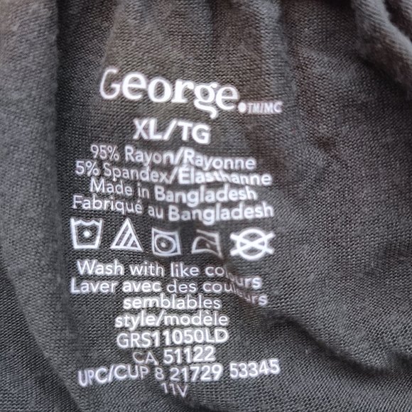 George Top olive green woman's size XL - Picture 3 of 3